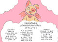 Valentines commissions open( 6 slots open)