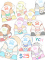 Sticker YCH by Tanukeart