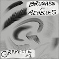 rebelle 5 brushes - graphite #1