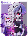 Blaze and Loona LVL UP 2023 by SuperHyperSonic2000