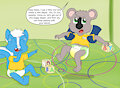 Upsy Changsy lil koala by SkunkyGussy