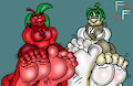 Fruitex gals teasin dem toes by TheRedSkunk