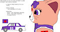 Pink Paws Cat #3 (44 Cats) Autobot Clone Ref Sheet by Art497