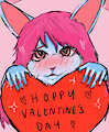 valentines doodle by cloudybunn
