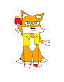 Tails Posing With Arm Cannon 2