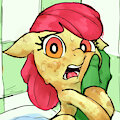Local Filly refuses to take bath by Crade