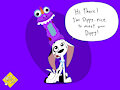 Dippy meets Dippy! (Gift art) by XGhostWolfX