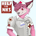Nurse Rex by ShadowFoxFemboy