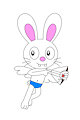 Cupid Miles the Rabbit