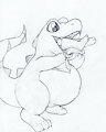 Totodile Snack by Yang738
