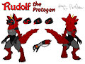 Rudolf the Protogen Sheet - Commission