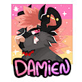 Damien badge by Shiloh708