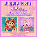 [COMM] Wiggly Icon Commissions OPEN