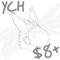 Protogen Headshot YCH - REMINDER