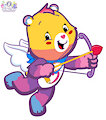 Cupid Dare-to-Care Bear
