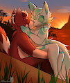 Kissy sunset