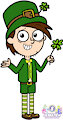 Mr.S (Seb) as a leprechaun