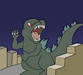Gojira Stomps Around
