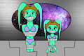 Mother and Daughter Twi'leks Captured Animated with sound by Sonicrock56