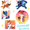 STICKERS ARE HERE!! by Shiloh708