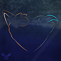 Side B & Yuki Heart Icon by Rayne Blanc