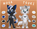 Nova and Tsuki Wolfe Reference Sheet