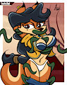 Carmelita Fox Tentacles (Commission)