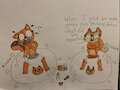 Kiff And Candle Fox~ by PinatasNPampers