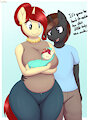 A new foal (Commission)