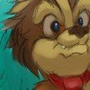 angry furry dude in the jungle  by Whippy