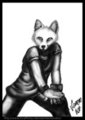 Posing foxboy by Kemonokun