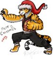Christmas Tigress