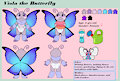 Viola Butterfly Reference sheet by DanielMania123