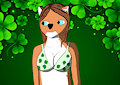 2023 Saint Patrick's day pict Kit in clover bra by joshp1