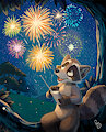 Fireworks by pandapaco