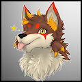 Quickie : Headshot Amaya (Wolf form) by NeroDraykeEternity