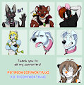 [Patreon] March Stickers by noktivus