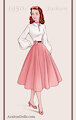 50's Natalie Alderson pinup by nwa921game