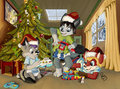 Merry Christmas 2012  by Wylf