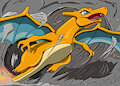 Gift Art (2/5): Charizard by Dasmerr