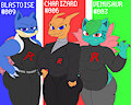 ~villain starters, Kanto edition~ by Flamitha