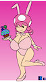 COMMISSION: BDay Bunny Toadette by ES32