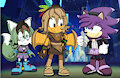 Sonic Origins Redraw - Kira, Myrah and Zyanya