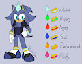 Introducing Azure (Sonic Au) by BlueInkDemon