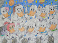 Ducktales Kids with Donald and Della Duck at Space Camp-Getting ready for a trip to space-Ducktales by DuckToons