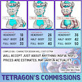 [ OPEN ] Commissions Price Sheet
