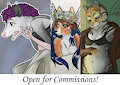 Commissions Open~! by Leafy