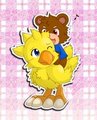 [Free Request] little Bear & Chocobo