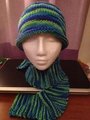 Hat and scarf set by Shines