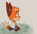 fox sit by Dieman